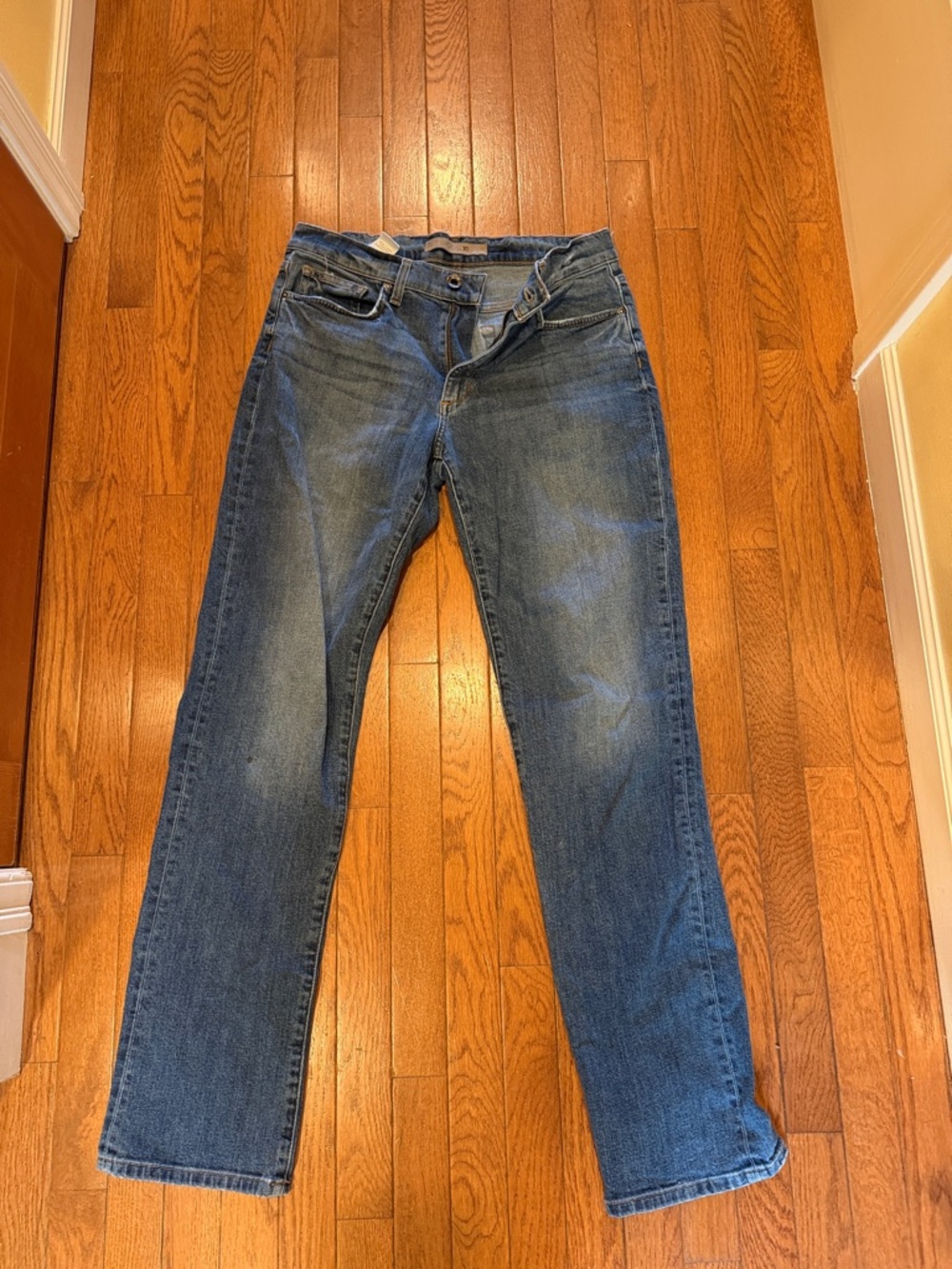 Joe's Jeans Straight Men's Jeans in Dark Blue Denim - Picture 4 of 6